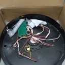 Low Profile Ceiling Fans with Lights,27.2 Black Modern Dimmable Flower Shape Ceiling Light Fan with Remote Control/app Control,Timing 6 Gear Speeds Fan Ceiling Lamp.