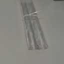 M METERXITY 2-Pack Clear Plastic Tube, 32mm[1.26"] ID x 34mm[1.34"] OD High Impact Rigid Polycarbonate Round Pipes for Water Plumbing/Lighting/Aquariums/Models, Plastic Tubing [305mm/12IN]