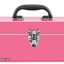 P.I.T. 12 Small Tool Box,Portable Removable Tray Heavy Steel ToolBox with Metal Latch Closure,Blue,Lockable,Mini Tool Case for Household, Warehouse,Tools Storage