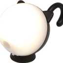 Musashi Night Light Motion Sensor Indoor Portable Light Battery Powered Rechargeable Kitten Night Light Black WAM-051BK