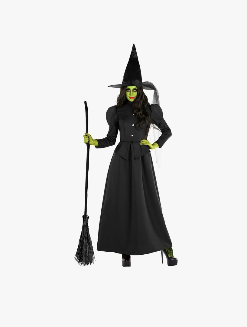 Morph Witch Costume for Women - Adult Halloween Witch Outfit - Spooky Women's Costume for Parties and Celebrations Size XL