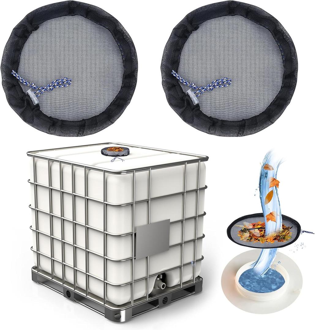 IBC Mesh Cover For 275 Gallon IBC Tote Cover 9.8 Inch 8 Pcs 