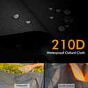 Bike Cover Waterproof Outdoor, Bicycle Cover Outdoor Storage Waterproof Protect from Rain Dust UV for Ebike Electric Bike Mountain Road Bike (XXL for 2 Bikes)