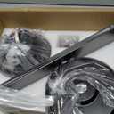 Ceiling Fans with Lights, 42 Inch Ceiling Fan with Light And Remote, 3CCT Flush Moun Low Profile Ceiling Fans, 6 Speed Noiseless LED Ceiling Fan, Black Ceilings Fan with Remote for Bedroom Living Room