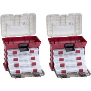 PlanoTwo-Sided Organizer (One Size (Pack of 2), Multi)