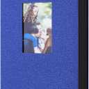 Ywlake Photo Album 4x6 300 Pockets, Linen Photo Albums Holds 300 Horizontal Pictures Only Blue