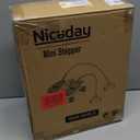 Niceday Steppers for Exercise, Stair Stepper with Resistance Bands, Mini Stepper with 300LBS Loading Capacity, Hydraulic Fitness Stepper with LCD Monitor