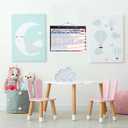 3 x 2026 Desk Calendar Wall Calendars, Large 17" x 12", November 2025 - December 2026 Monthly Planner Desktop, 14 Months Planning Organizing for Home, School, Office, Holiday, Background Doodle Letter (Season)