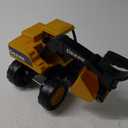 John Deere Big Scoop Construction Toy Excavator with Tilting Dump Bed and Rolling Wheels, 15 Inch