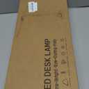 LED Desk Lamp for Home Office - 24W Bright Double Head Desk Light with Clamp Eye Caring Architect Task Light 25 Lighting Modes Adjustable Flexible Gooseneck Lamp (All White)