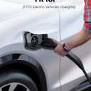 for Tesla to J1772 Charger Adapter, Up to 60A 250V for NACS to J1772 Electric Vehicles Charging Adapter Compatible with Tesla High Powered Connectors/Destination/Mobile Charger (Black)