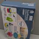 juyght Pottery Wheel for KidsArt Supplies Arts & Crafts Kit, Crafts Toys for Girls, Pottery Studio Craft Kit with 3 Pack Air-Dry Clay,Girls Toys Birthday Christmas Gift for Kids (Sunflower Type)