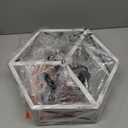 Wilon Modern Flush Mount 3-Light Industrial Kitchen Ceiling Lights - Farmhouse Style, Oak White, Rustic Finish for Bedroom Hallway Foyer