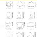 12Pcs Halloween Cookie Cutters Kit, Stainless Steel Holiday Cookie Cutters Set for Kids, Halloween Baking Ghost Cookie Cutter with Spider, Pumpkin, Bat, Cat, Ghost, Witch Hat, Good Gift for Halloween