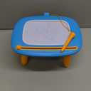 Kikidex Magnetic Drawing Board, Toddler Girl Toys for 1-2 Year Old, Doodle Board Pad Learning and Educational Toys for 1 2 3 Year Old Baby Kids Birthday Gift(Light Blue)