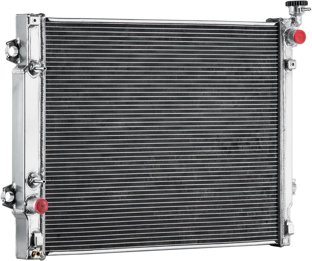 3 Core Radiator Compatible with 2016-2023 Toyota Tacoma Limited Base SR5 2.7L 3.5L 3-Row Aluminum Radiators Cooler 2017 2018 2019 2020