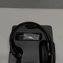 Bluetooth Headset, 60hrs AI Noise Canceling V5.2 Over Head Headphones, Single Ear Trucker Wireless Headset with Mic, Mute Button, Multipoint, for Phones PC Computer Truck Driver Office Work  Black