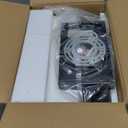 VINLUZ 2 Light Black Bathroom Wall Light with Clear Glass Shade Ceiling Spotlight Fixture with Adjustable Track Heads