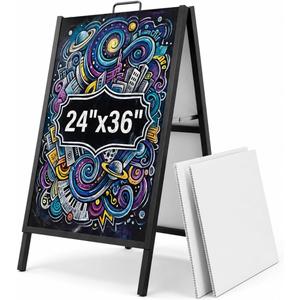 A-Frame Sidewalk Sign, Double-Sided, 24" x 36"