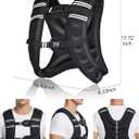 Henkelion Weighted Vest Weight Vest for Men Women Kids Weights Included, Body Weight Vests Adjustable for Running, Training Workout, Jogging, Walking, 25-40Lbs