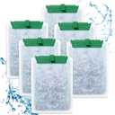 Medium Filter Cartridges Compatible with Tetra Whisper Bio-Bag Filter Cartridges Medium for Aquariums 10i IQ10 PF10, Fish Tank Filter Cartridges Power Filter Replacement for Tetra Filter, 6 PCS