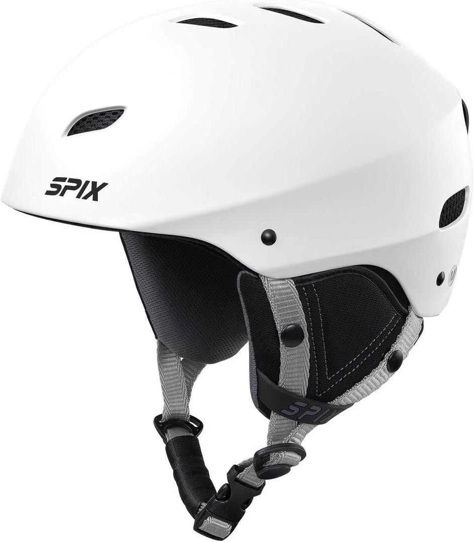 SPIX Ski Helmet Snowboard Helmet - ASTM Safety Standard Size Adjustable for Adults Youth Men and Women, L(22.4”-24.0”/57-61cm)