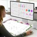 2 x Desk Calendar 2026-2027 - Large 22x17 Monthly Calendar, 18 Month Desk Top Calendars (Jan 2026Jun 2027) Teacher & Office Desk Calendars Organizer (white, 22 * 17)