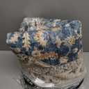 Vintage Living Room Area Rug 5x7 - Large Soft Washable Oriental Traditional Distressed Farmhouse Rugs for Bedroom - Indoor Floor Accent Carpet for Home Office House Decor - Vintage Blue