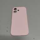 Vooii Magnetic for iPhone 17 Case, Compatible with Magsafe (Premium Liquid Silicone) (Integrated Camera Control Button) Full Body Protective Anti-Scratch Microfiber Lining 6.3", Chalk Pink