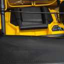 16-Inch 15.5 Amp 2-in-1 Electric Dethatcher and Scarifier, Lawn Dethatcher Rake with 14.5-Gallon Removable Thatch Bag, 5-Position Adiustment, Quick-Fold, Keeps Lawn Healthy - Yellow