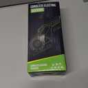 Cordless Electric Scissors: 4V Rechargeable Rotary Cardboard Cutter, 3000mAh Battery, with LED Light, 2 Blades, Box Cutter for Fabric Carpet Carton Plastic Leather Cloth (Green)