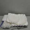 Riccle 10Pcs Dessert Table Display Set, 3 Tiered Cupcake Stand, Cupcake Holder & Cake Stands, Dessert Display Serving Trays for Party, Bridal Shower, Baby Shower, Tea Party, and Birthdays