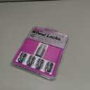 McGard 24157 Chrome Wheel Lock Set, Cone Seat, M12x1.5 Thread, 13/16 Key Hex