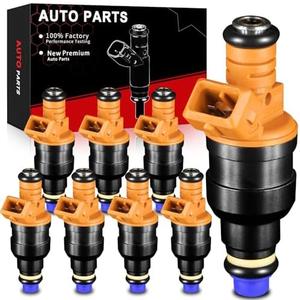 AOTPAT Fuel Injectors V8 Fits for:-Ford for:-Mustang 1996-2004 F150 1989-2003 F250 1989-1999, for:-Mercury Grand Marquis 1992-1997 for:-Lincoln Town Car 1991-1994 OE# 0280150943 8 pcs
