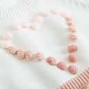 Simplee kids Baby Boys Girls Knitted Romper Jumpsuit Long Sleeve Onesie Bodysuits One Piece Outfits Sweater (White)