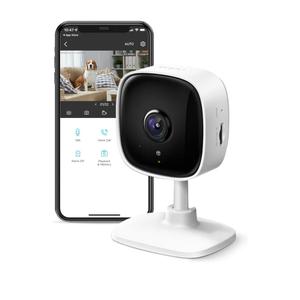 TPLink Tapo 1080P Indoor Security Camera for Baby Monitor, Dog Camera w/Motion Detection, 2Way Audio Siren, Night Vision, Cloud & SD Card Storage, Works w/Alexa & Google Home (Tapo C100)