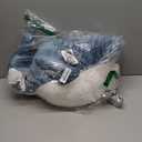 39.3-Inch SharkPlush Toy Giant SharkStuffed Animal Soft SharkPillow Cushion Shark Plush Pillow Chubby Stuffed Shark Toy Bedtime Gift Throw Pillow for Home Room Dcor Kids (X-Large)