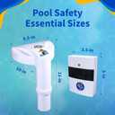 Blue Wave NA4212 Poolwatch Pool Alarm System,White