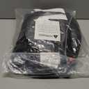 Dog Raincoat for Medium Large Dogs,rain Jacket Coat, Full Leg Coverage Waterproof Rain Suit with Detachable Hood & Tail, Reflective Strips, Snag-Free Top Zipper (Black for Boy, M-Large)