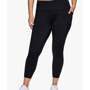 Active Women's Plus Size Stretch Ankle/Full Length Workout Running Gym Yoga Leggings 2XL