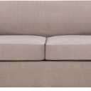 H.VERSAILTEX 3 Piece Stretch Sofa Covers for 2 Cushion Sofa Couch Covers for Living Room Furniture Cover (Base Cover Plus 2 Seat Cushion Covers) Thicker Jacquard Fabric(Large Sofa, Sand) (Medium-XL)