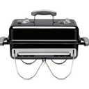 Weber Go‑Anywhere Charcoal Grill – Compact Portable BBQ Grill for Camping, Tailgating & Outdoor Cooking with 2‑Piece Cooking Grate & Precise Airflow Dampers