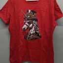 Steampunk Unicorn Women Men Kids Steampunk Unicorn T-Shirt (Small, Red)