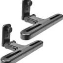 Car Headrest Mount Holders for Dual Screen Portable DVD Player, Twin Car DVD Player Headrest Mounts for WONNIE/Sylvania/NAVISKAUTO Portable DVD Player, 2 Sets Seat Headrest Brackets