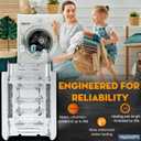 For Whirlpool WED7000DW1 WED5540SQ0 WED5300SQ0 WED5200VQ1 WED5100VQ1 WED49STBW1 WED4900XW0 WED4800XQ1 WED4800XQ0 WED4800BQ1 WED6600VW0 WED6200SW1 WED5000DW2 WED4815EW1 Dryer Heating Element Thermostat