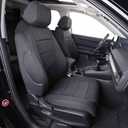 EKR CRV Seat Covers Custom Fit for Honda CRV 2023 2024 2025 2026 Car Seat Cover Full Set for Trucks SUV,Waterproof Car Seat Cushion,Neoprene (Black)