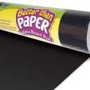 Teacher Created Resources Black Better Than Paper Bulletin Board Roll (TCR77314), 48" x 144"