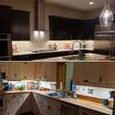 Litever Under Cabinet Lights Plug in, 6 pcs 12 Inches LED Light Strip Bars. Super Bright Dimmable Linkable for Kitchen Counter Above Cabinets Shelf Workbench Desk Closet Lighting. Daylight 5000K