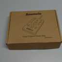 Surge Protector Power Strip - 11 Outlets(1850W/15A) with 6 USB Ports(2 USB C), 10FT Flat Plug Extension Cord, Wall Mount, Black, ETL Listed for Home, Dorm Room