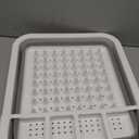 Collapsible Dish Drying Rack Portable Dish Drainer Dinnerware Organizer for Kitchen RV Campers Storage